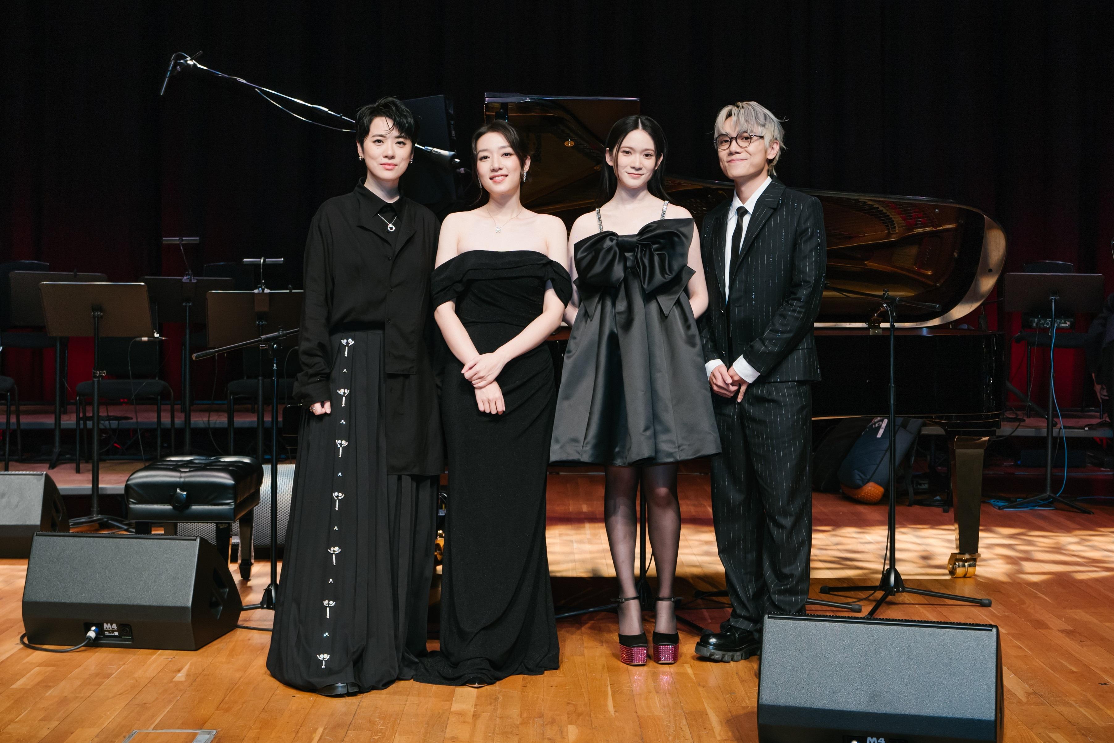 Joyce 請來樂壇友好Cloud、家謙與Yoyo擔任嘉賓。