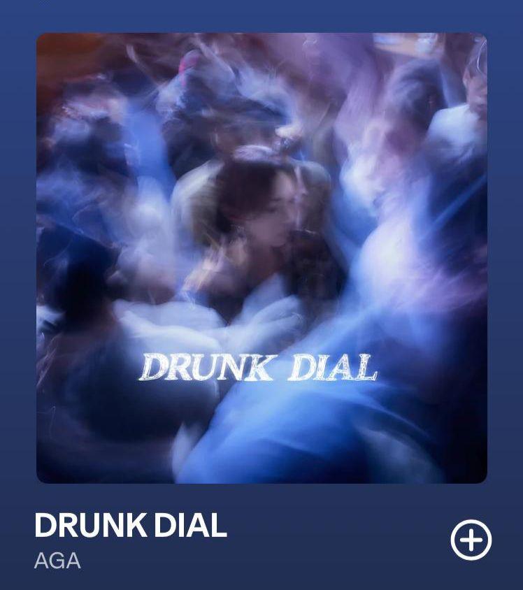 AGA單曲《DRUNK DIAL》封套惹抄襲疑雲。