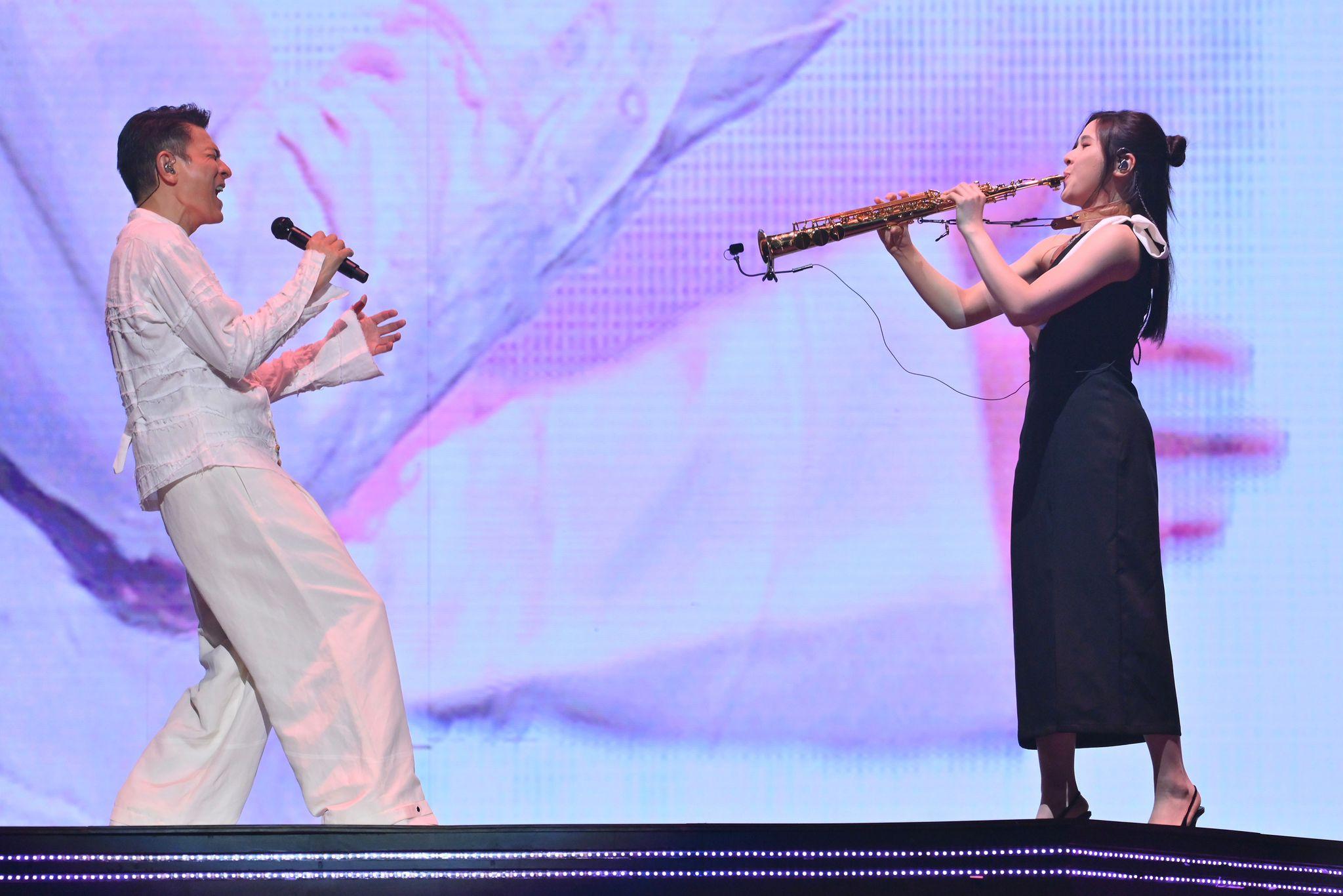 劉德華再度舉行演唱會,先由上海起步。