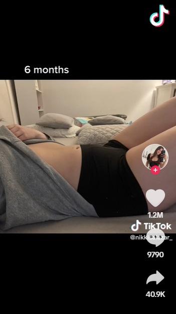 薩拉薩爾懷孕6個月。(互聯網)