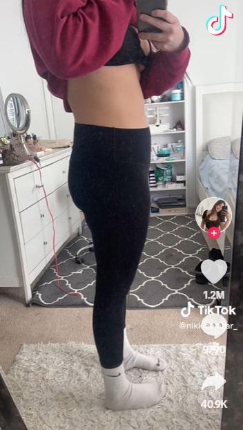 薩拉薩爾懷孕期間,肚子沒明顯隆起。(互聯網)