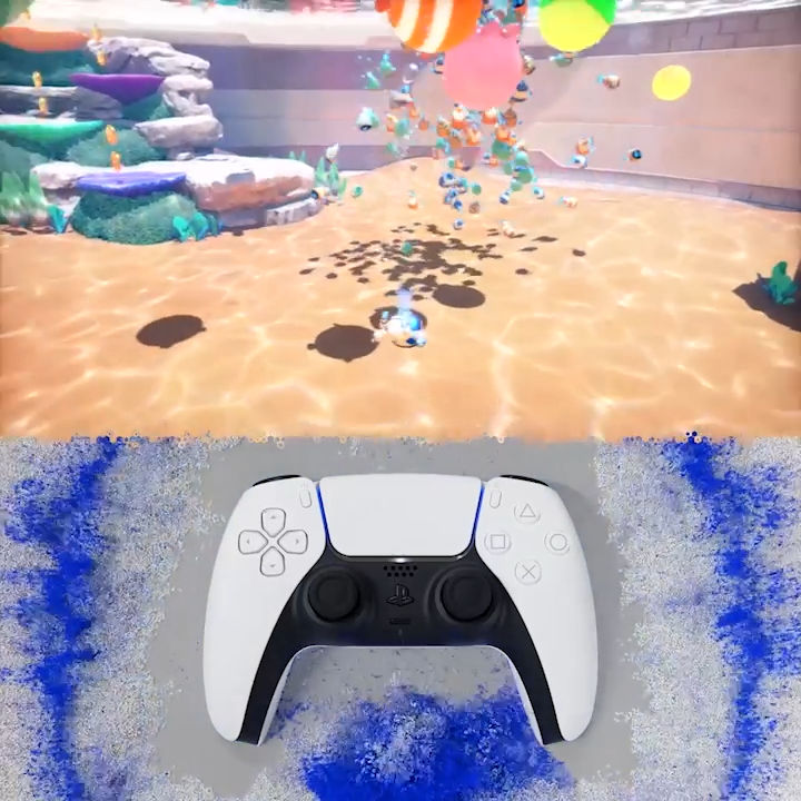 跌入水中及暢泳的動作回饋,跟在陸地及沙地感覺不同。