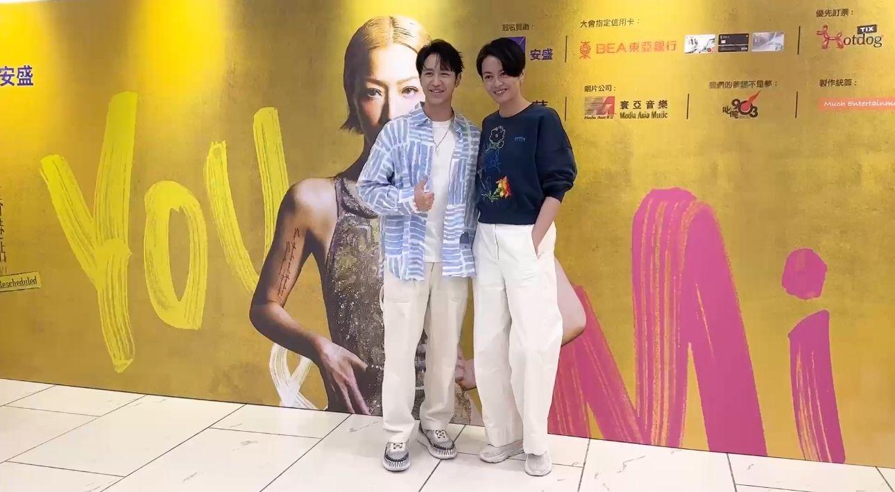 Sammi第六場演唱會,好友梁詠琪、馮允謙捧場。