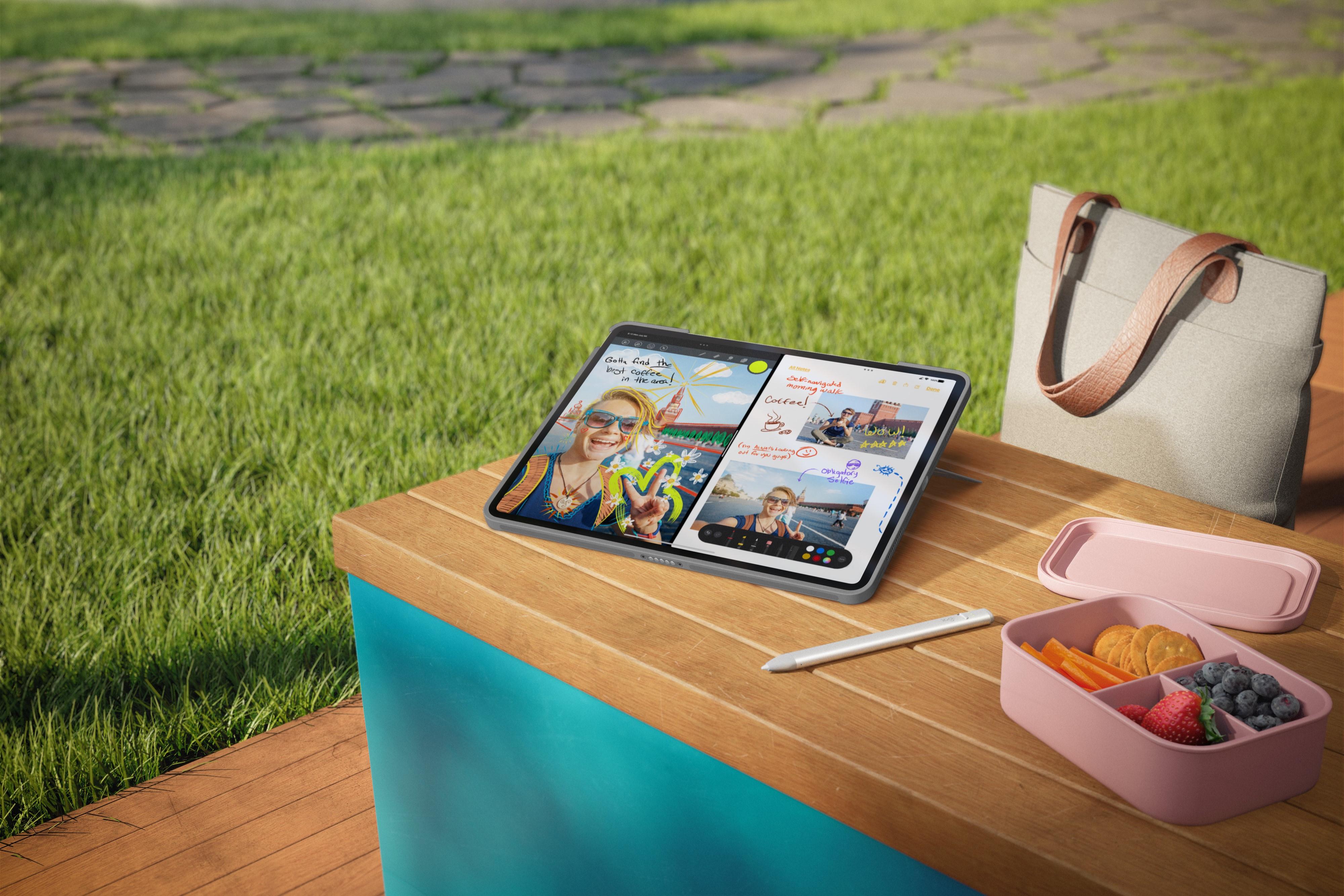 Combo Touch鍵盤套採用可持續材料製造,為現今最薄最輕的型號。