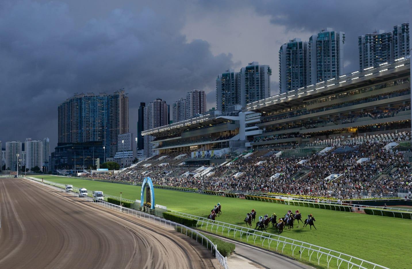 投注額錄得近18.7億。(蘇文傑攝)