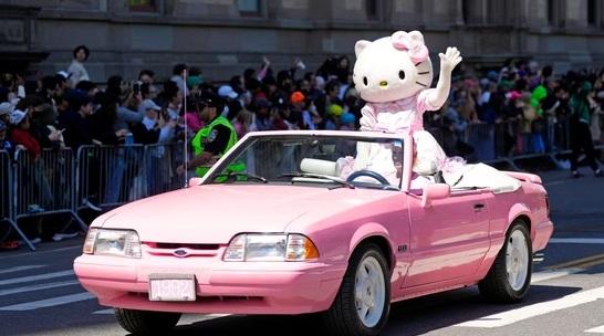 Hello Kitty今年迎來50歲,真實身份再引起網民熱議。(資料圖片)