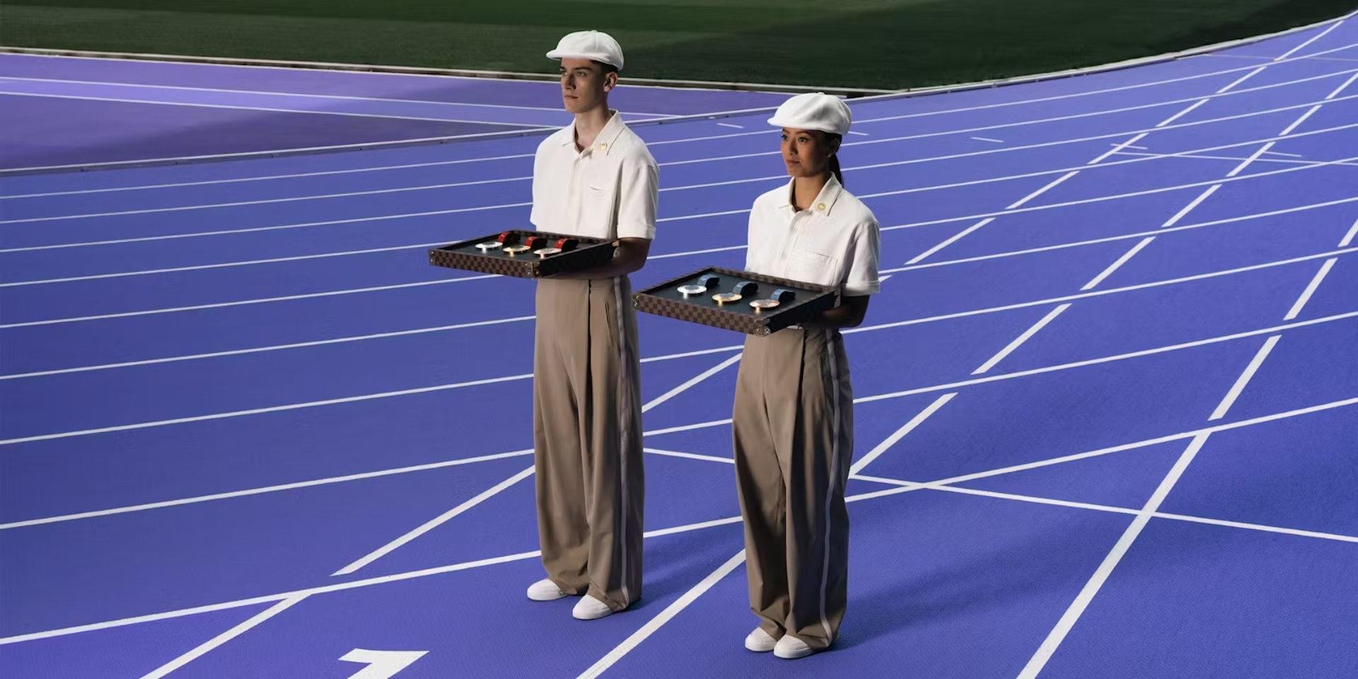 巴黎奧運小知識|Louis Vuitton設計了獎牌及火炬行李箱,以及頒獎典禮時的獎牌托盤