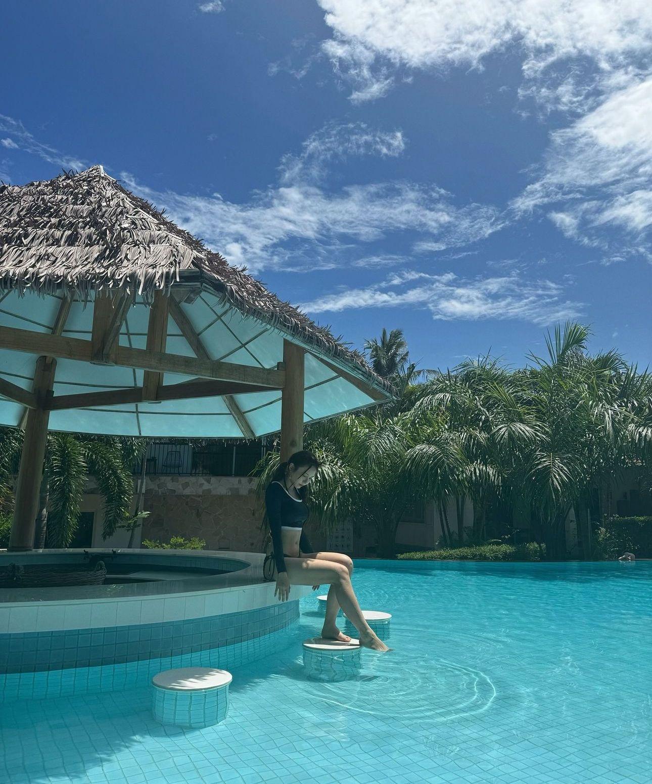 Ivy So分享越南行靚相。