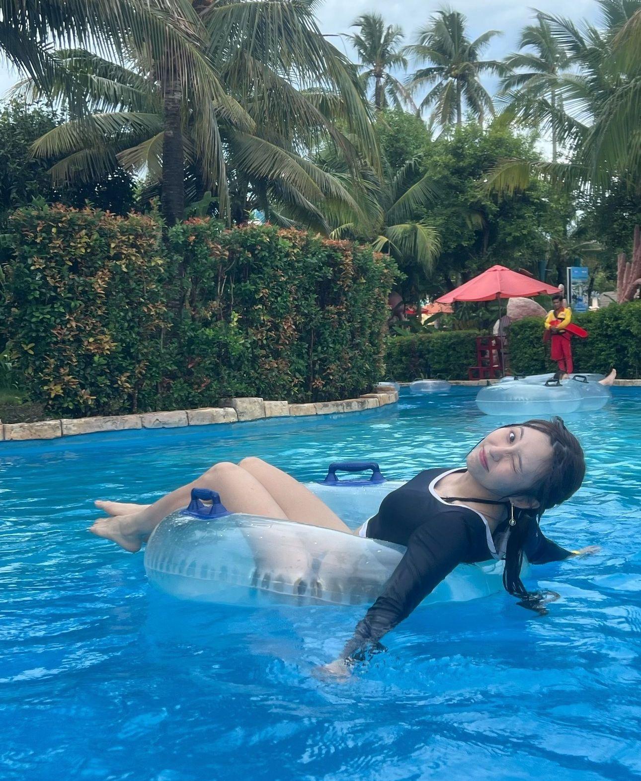 Ivy So擺甫士留倩影。