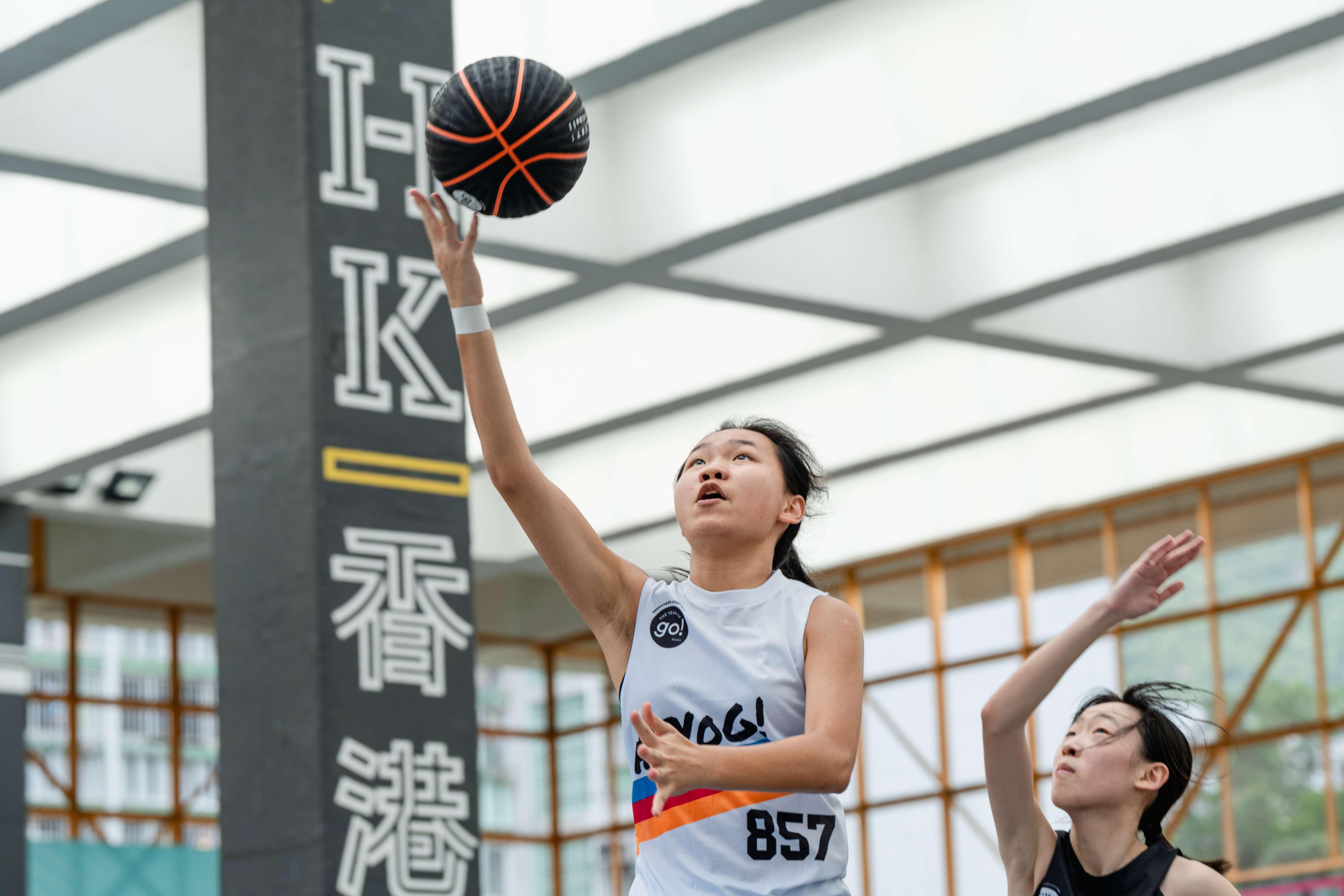 Go!籃球正!2024青少年三⼈籃球賽,雲集180隊逾700名青少年。