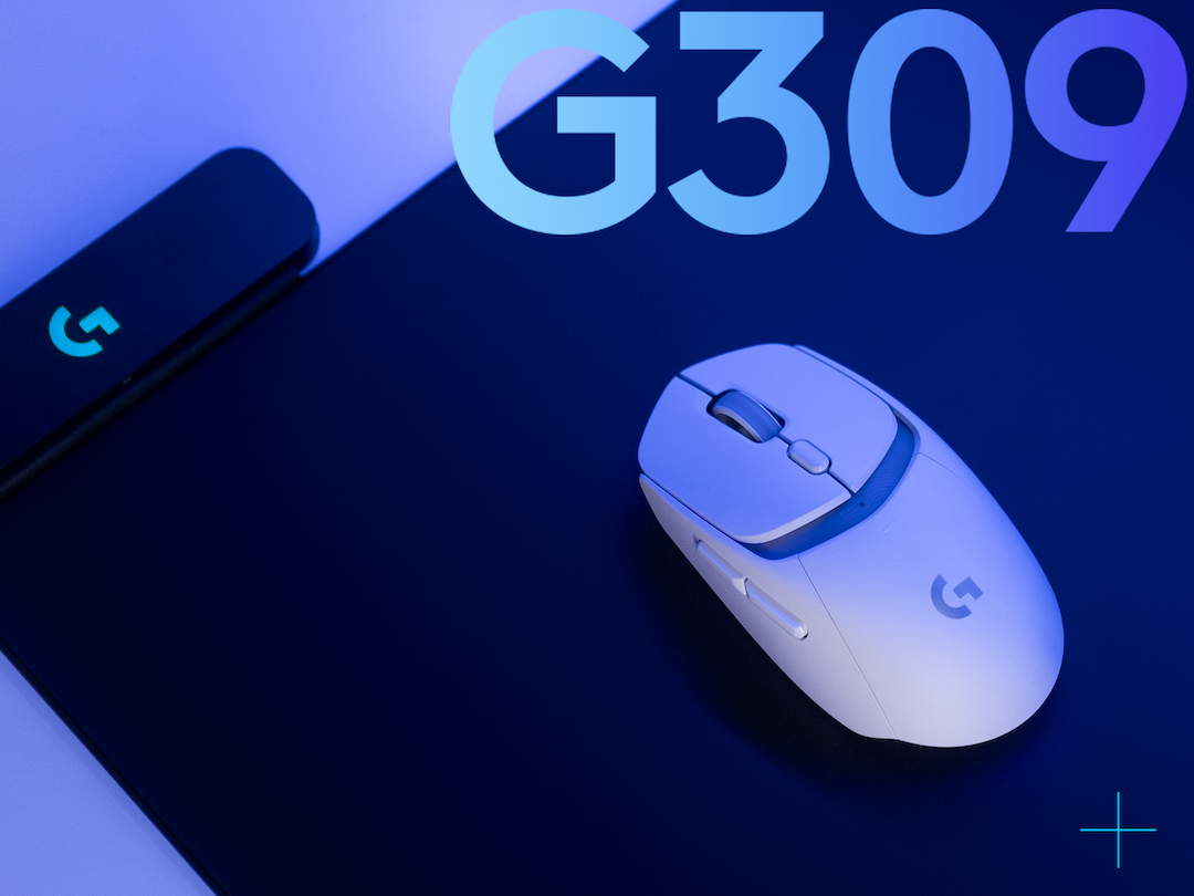 Logitech G309 LIGHTSPEED滑鼠提供高達25,600 DPI追蹤。