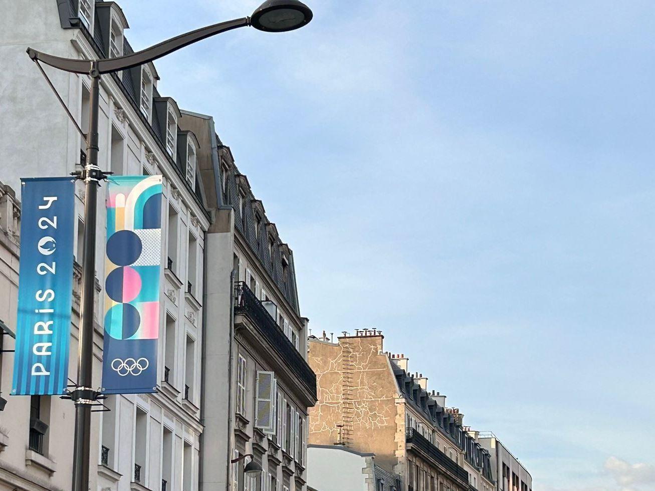 巴黎奧運將於香港時間本周六凌晨1時半開幕,當地籌備工作如火如荼。(港台圖片)