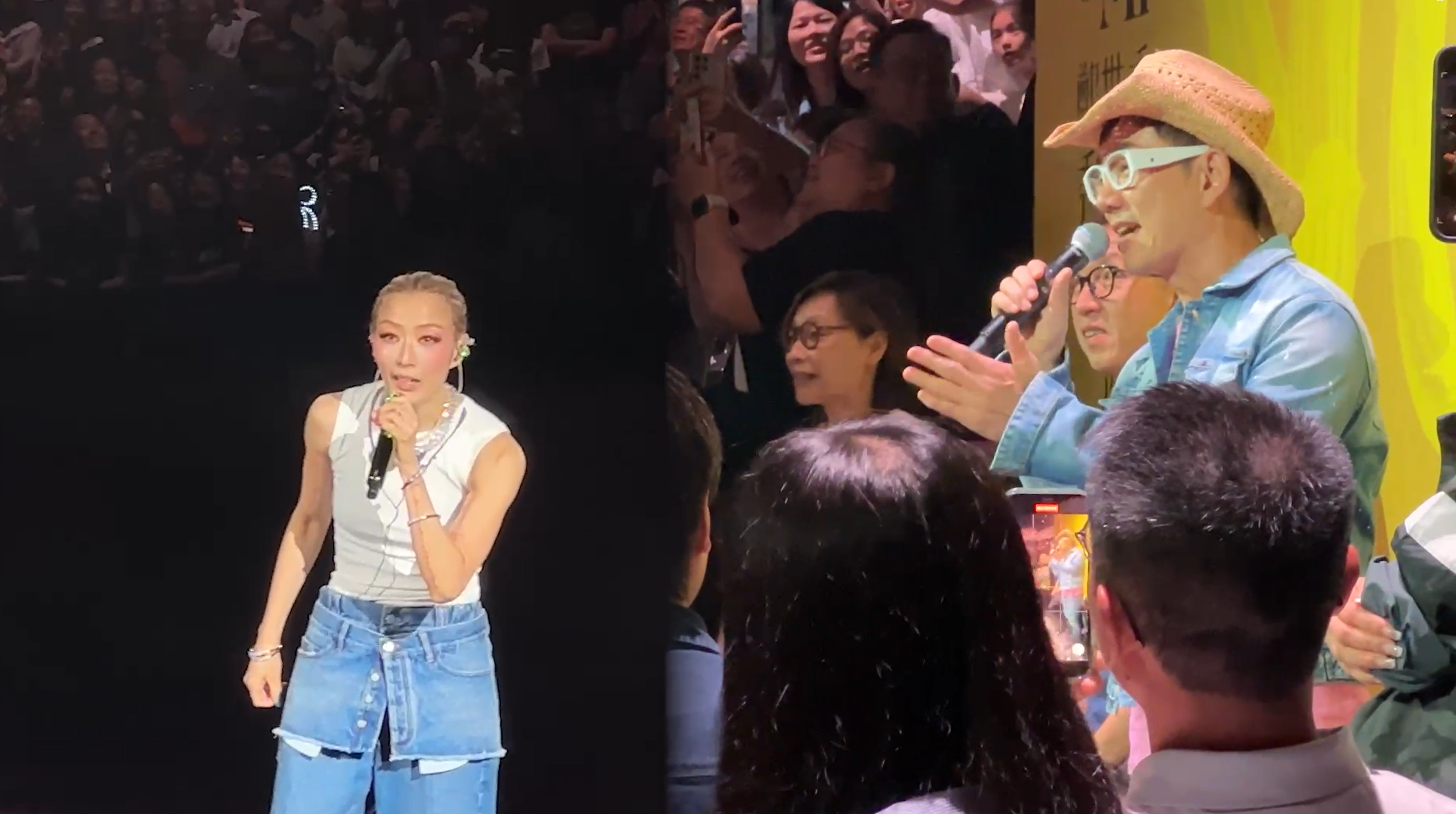 Sammi獲好友任賢齊捧場。