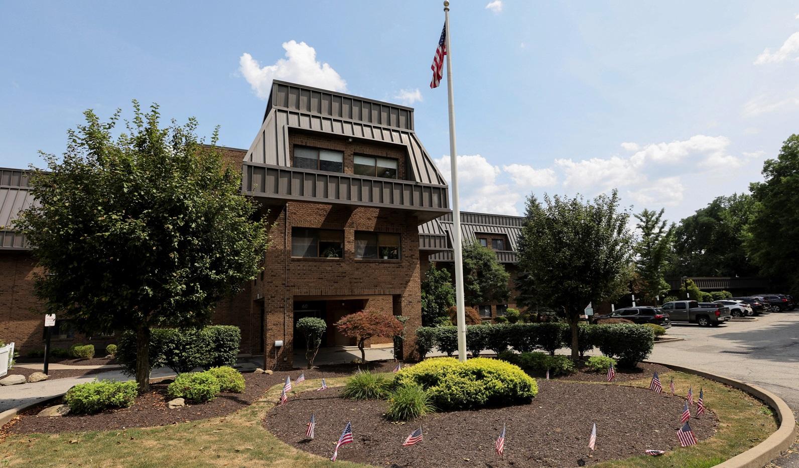 槍手曾工作的療養院。(路透社)