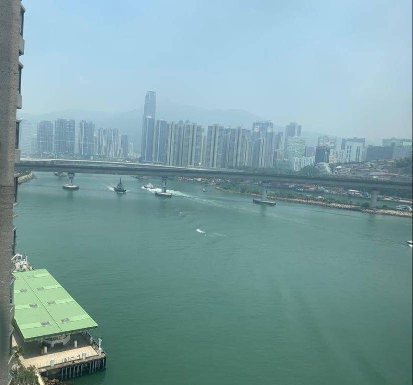 青衣翠怡花園中層一房戶,外望青衣海景,屬優質戶,最新以465萬元易主。(代理提供)