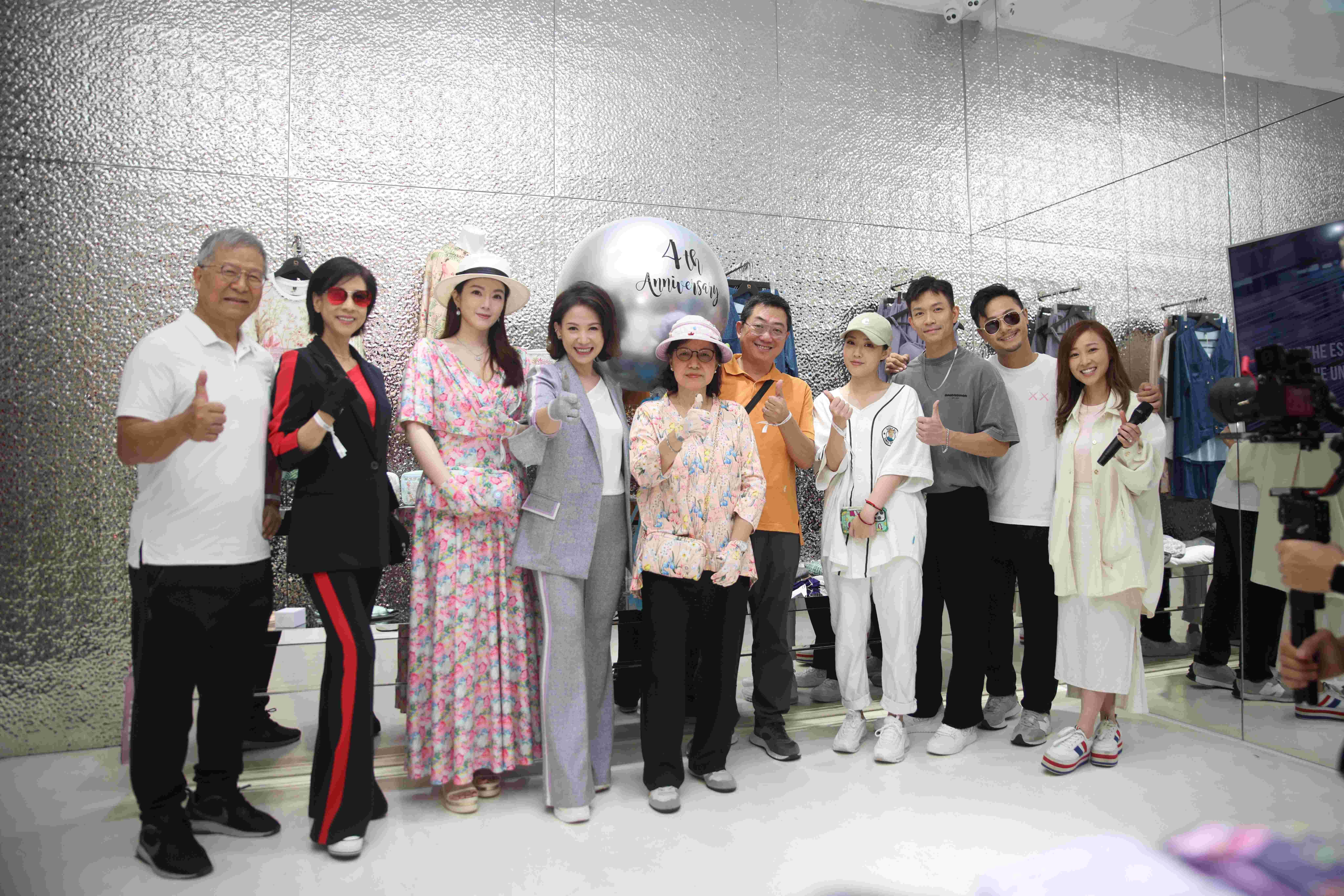 本地創新科技品牌創辦四周年,日前在店舖內進行一連兩天慶祝活動。