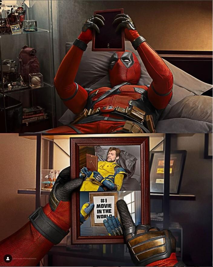 兩位主角賴恩及曉治慶祝票房佳績。