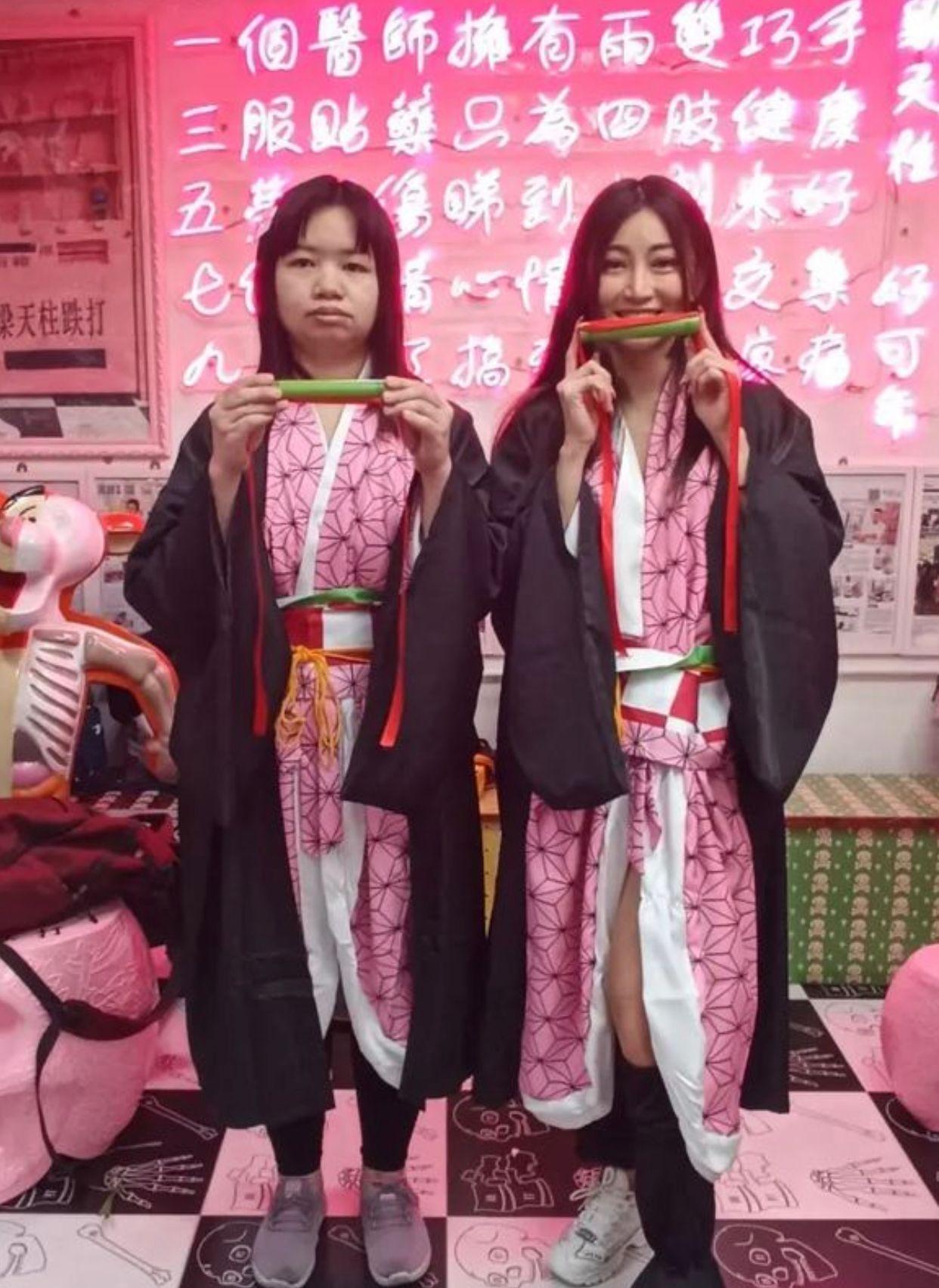 阿儀今次唔再扮禰󠄀豆子。