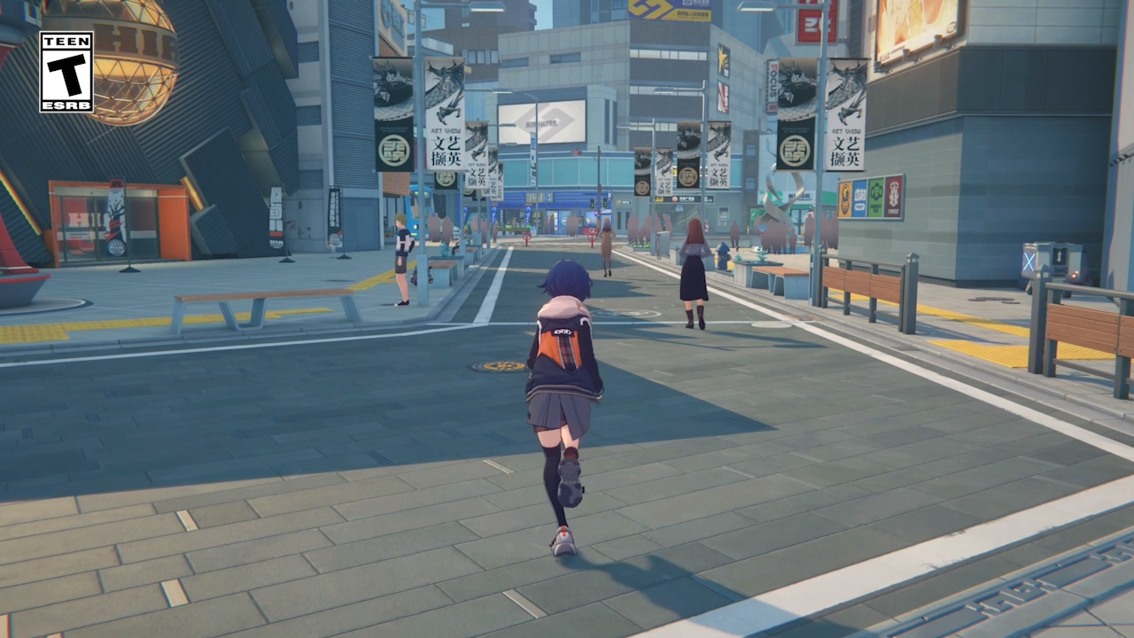 《絕區零》有開放世界可以給玩家在城市中漫步。