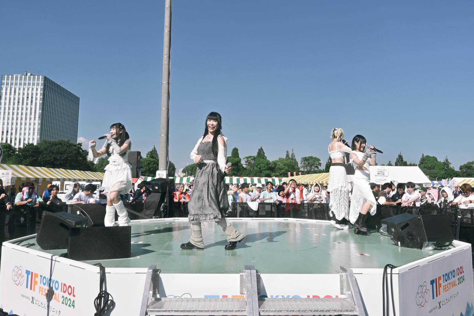 乙女新夢成為第一隊登上「Tokyo Idol Festival 2024」舞台的香港組合。