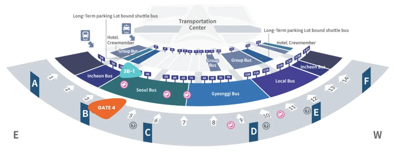 仁川機場免費巴士直出明洞