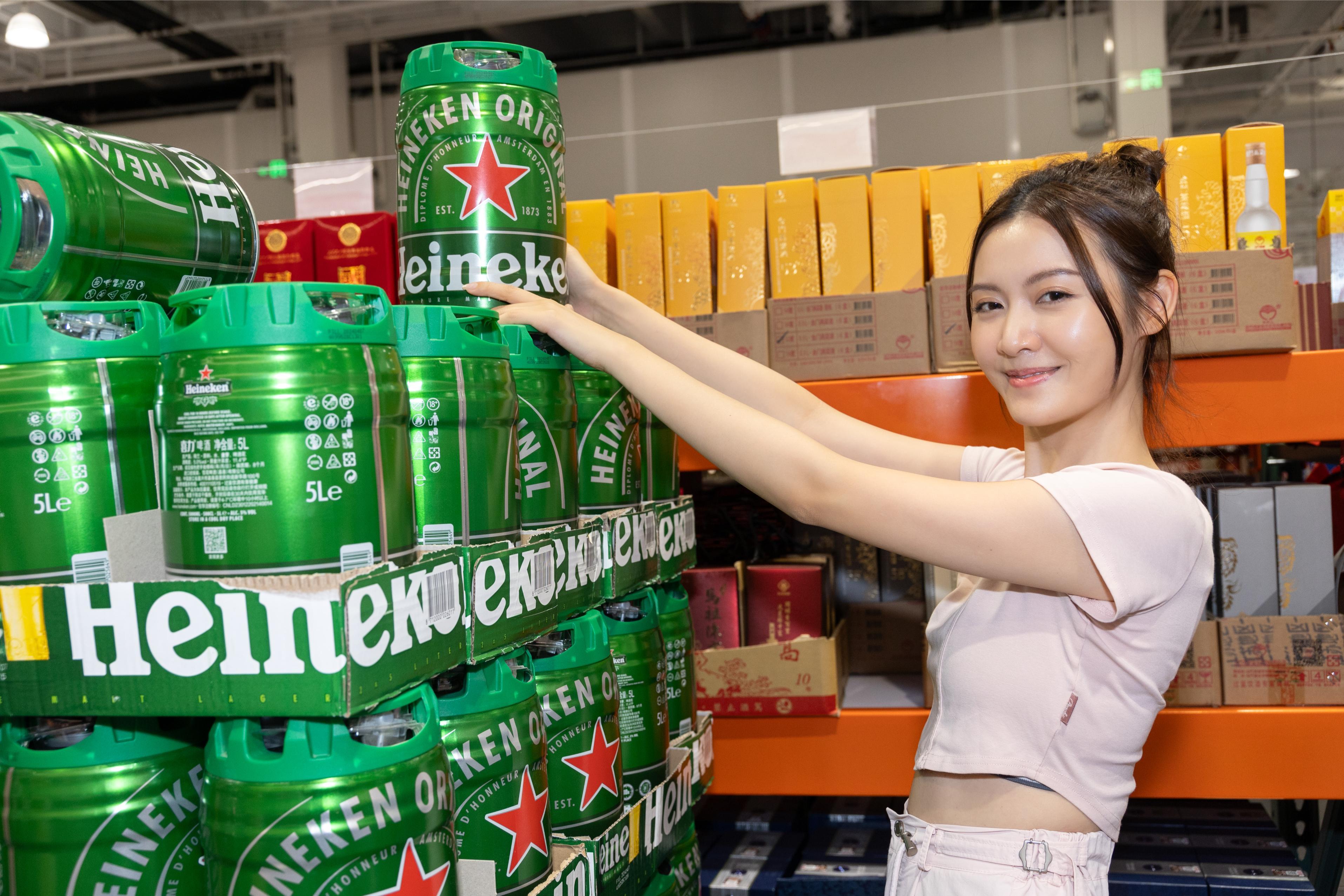 喜力5公升裝* ¥109.9/桶