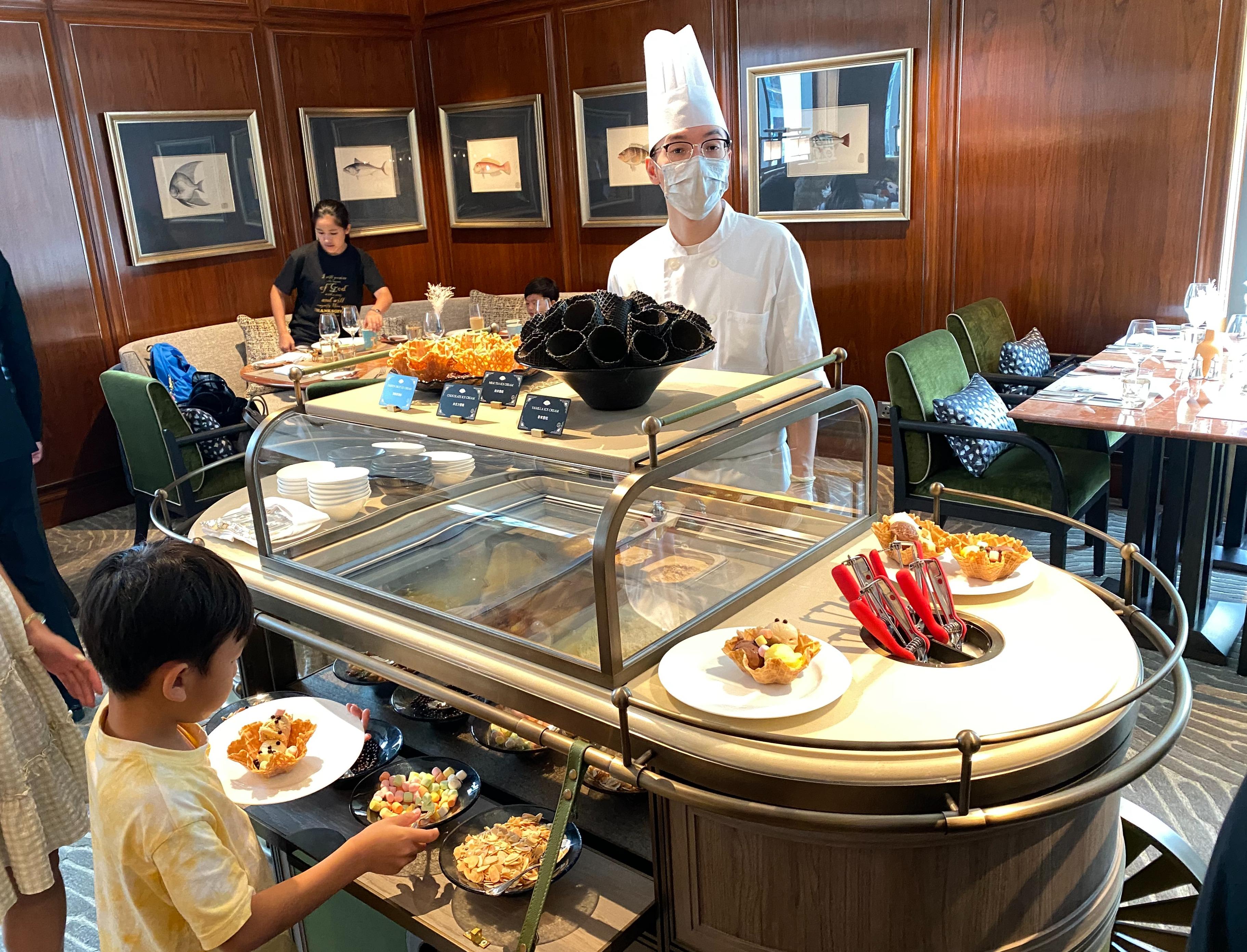 新設雪糕車提供自製雪糕。