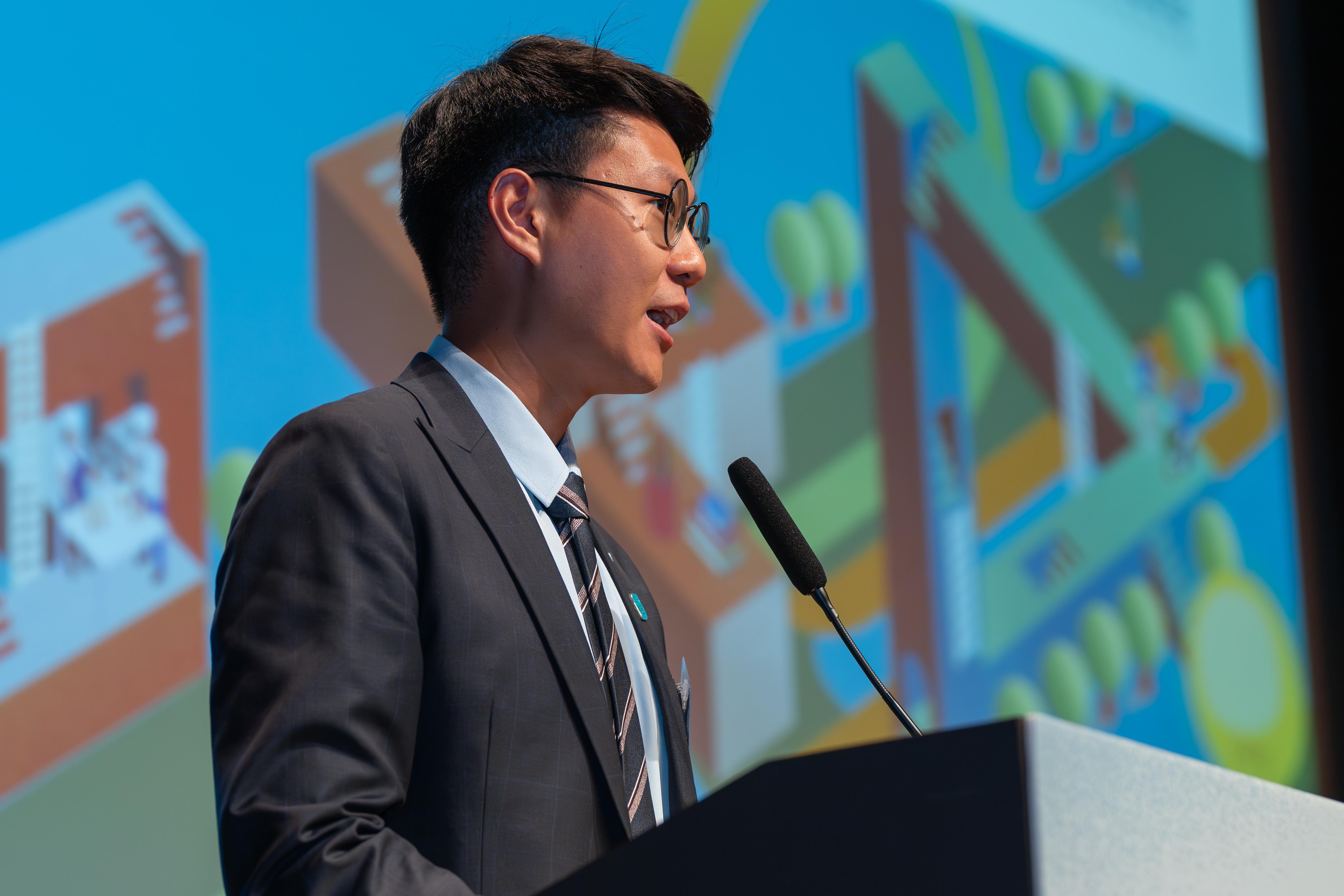 民政及青年事務局助理秘書長(民政事務)蔡家俊先生擔任主禮嘉賓