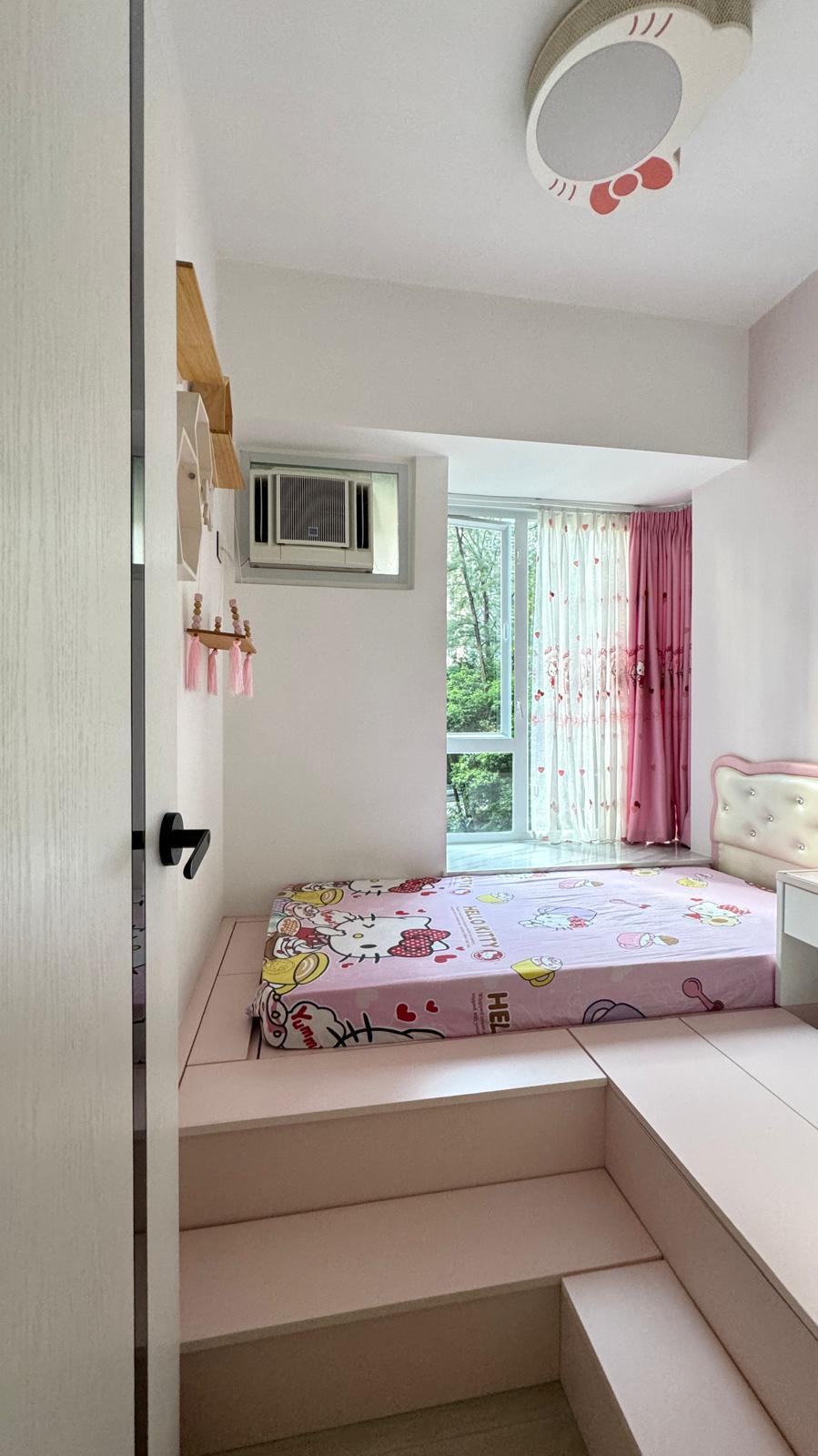 睡房景觀望清靜園景。