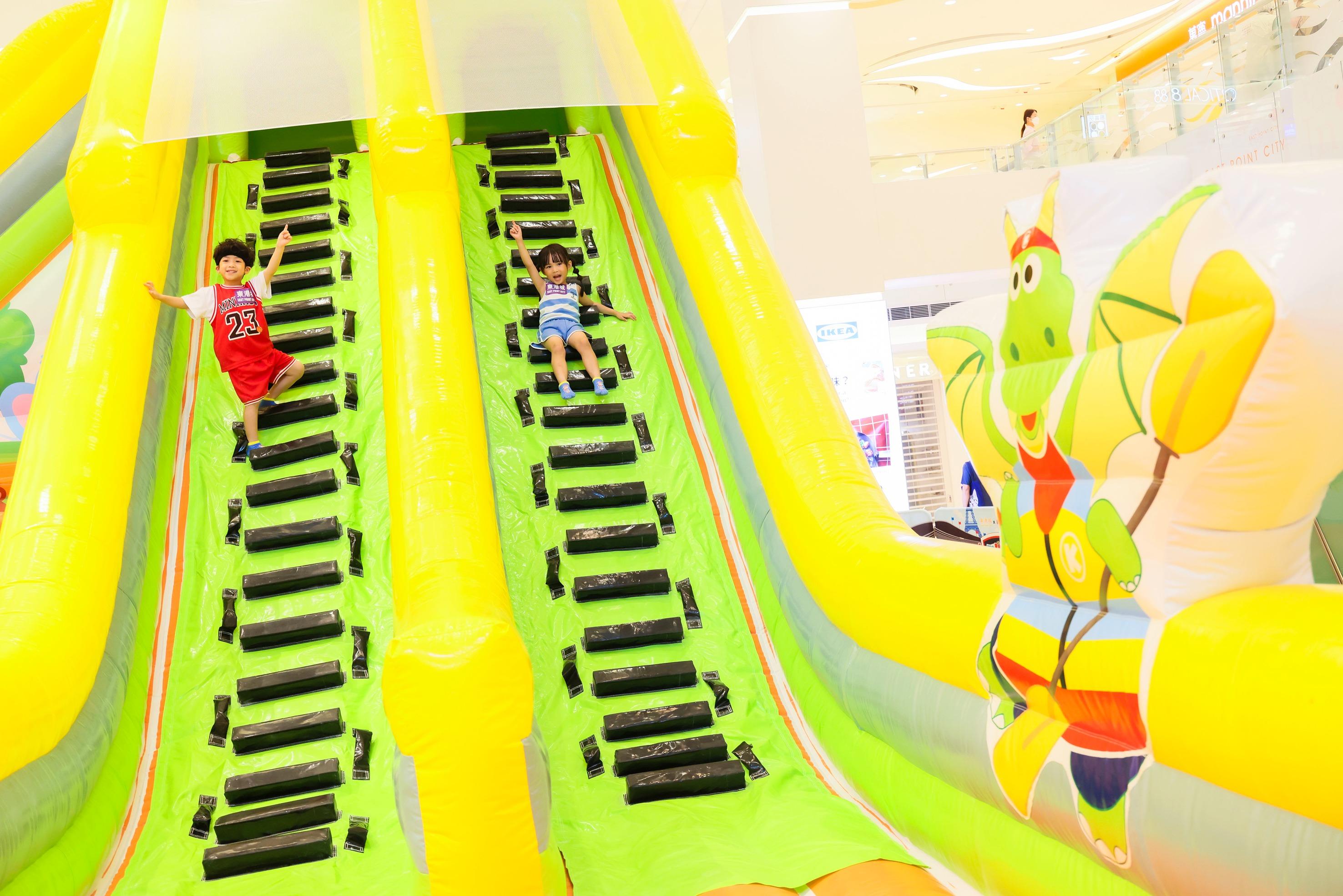 商場充氣城堡|東港城 x Kiztopia