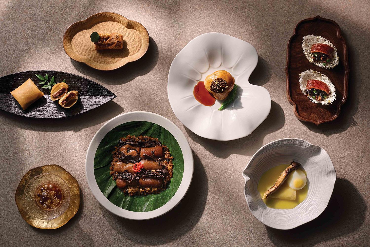 米芝蓮一星萬豪金殿期間限定養生菇菌單點菜單