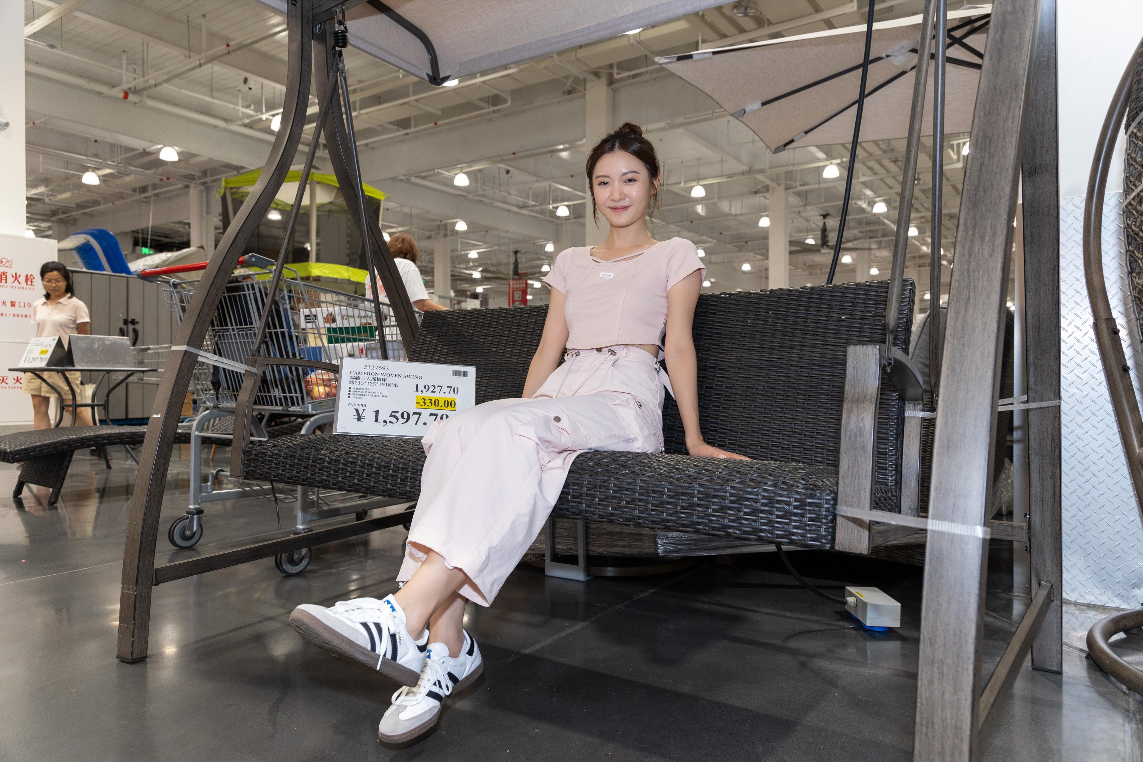 編藤三人搖椅床 ¥1,597.7