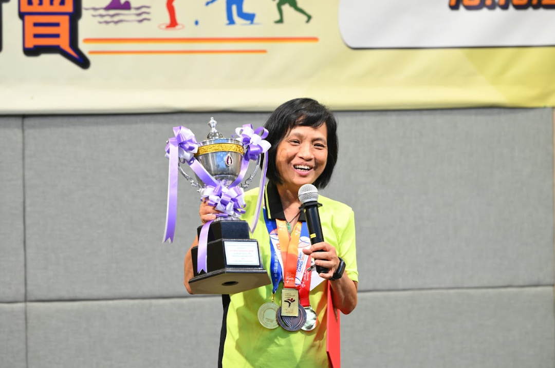 余燕華 (2024中國移植運動會羽毛球女單冠軍; 泰國世界移植錦標賽羽毛球女單冠軍)換腎後才開始參與體育運動