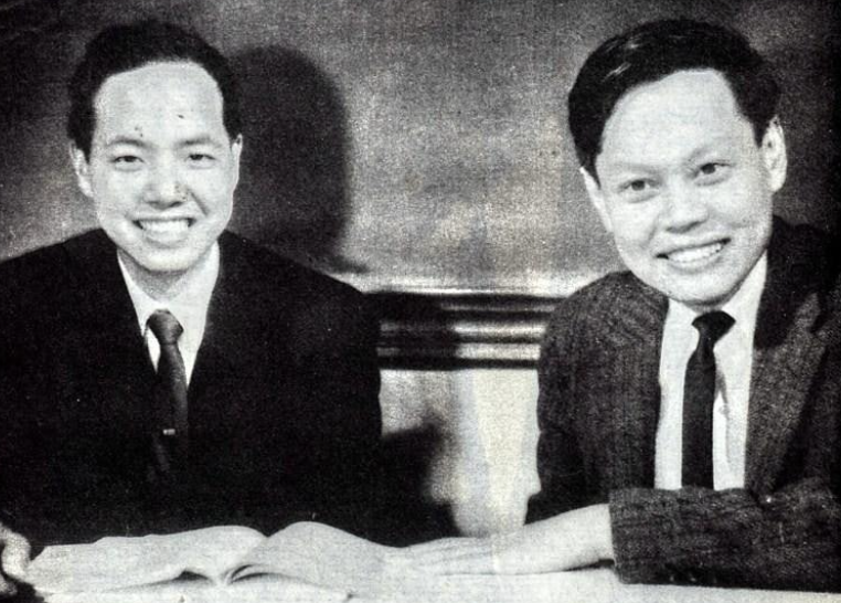 李政道在1956年與楊振寧一起提出「弱相互作用中宇稱不守恒」的論斷,第二年經實驗驗證後共同獲得諾貝爾物理學獎。(資料圖片)