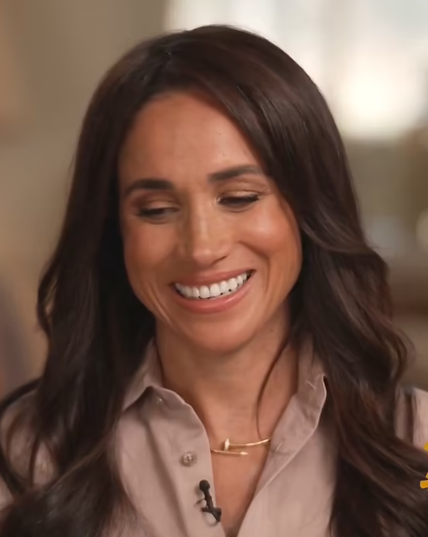 梅根及哈里接受CBS訪問。(互聯網)