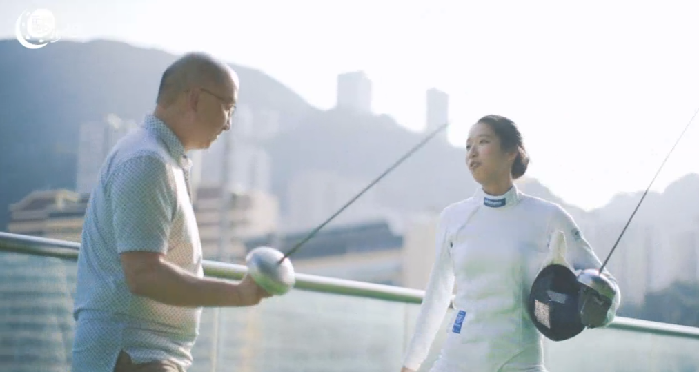 江旻憓曾在2021年接受馬會刊物《駿步人生》訪問,當時的主持便是未來上司譚志源,江旻憓即場指導譚志源打劍。