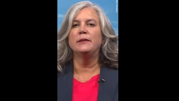 司法部長Heidi Alexander周二接力應戰批評馬斯克言論。(互聯網)