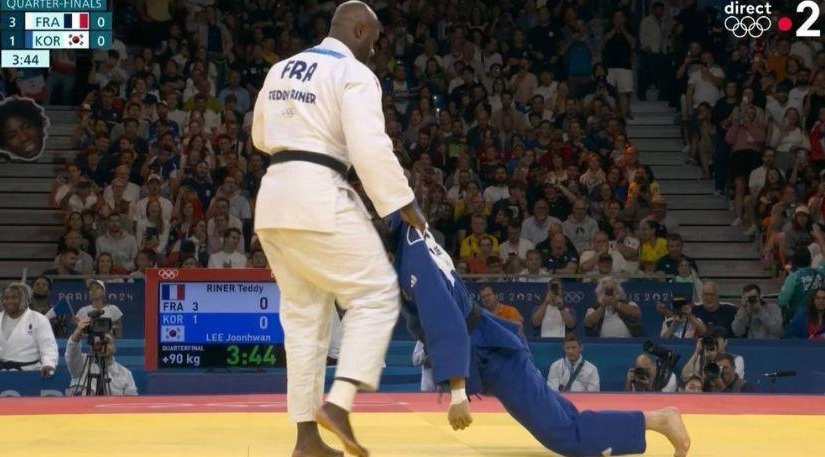 奧運柔道法國對韓國