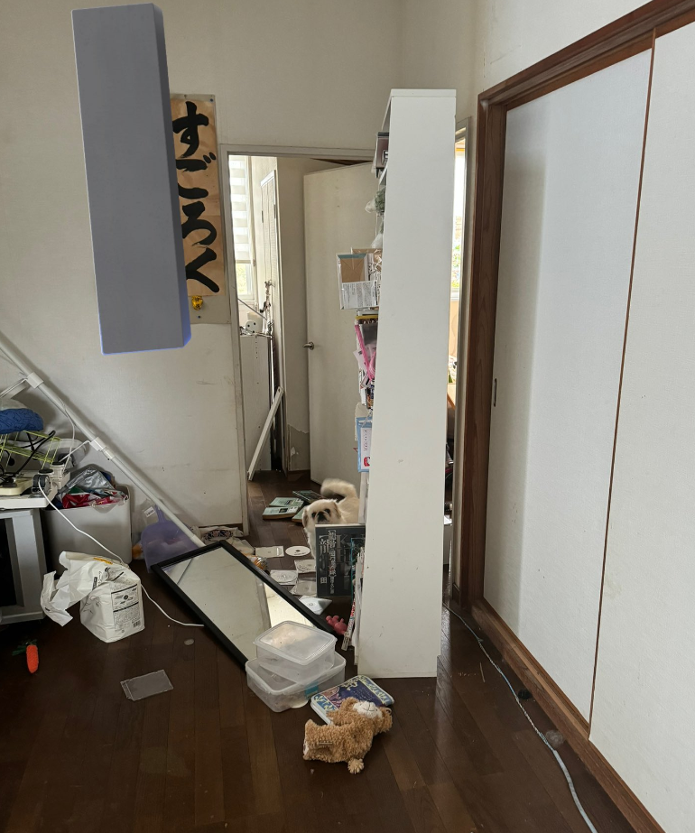 日本宮崎縣7.1級地震(網上圖片)