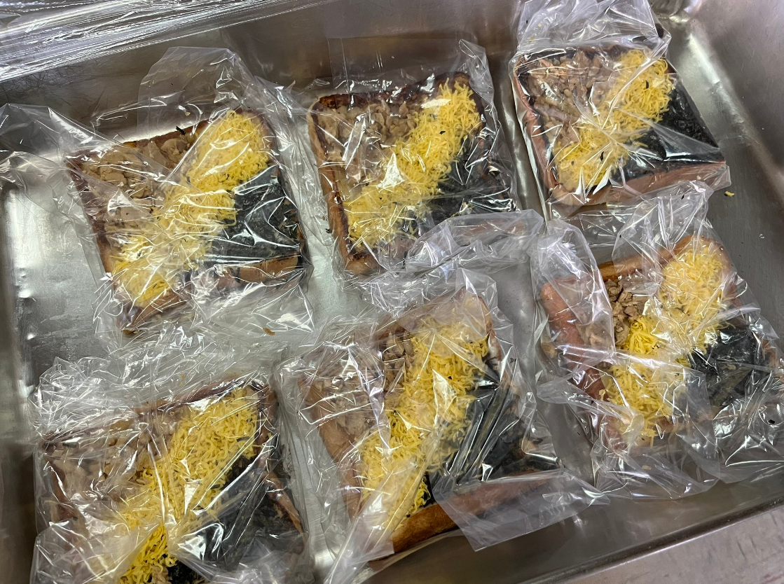 中央軒新推出的「多士便當」。(互聯網)