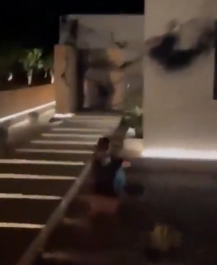 環保組織「素食未來(Futuro Vegetal)」成員闖入美斯在伊比薩島的豪宅,在牆上噴紅和黑色油漆,並揮舞寫有「拯救地球、懲罰富人、廢除警隊」的標語