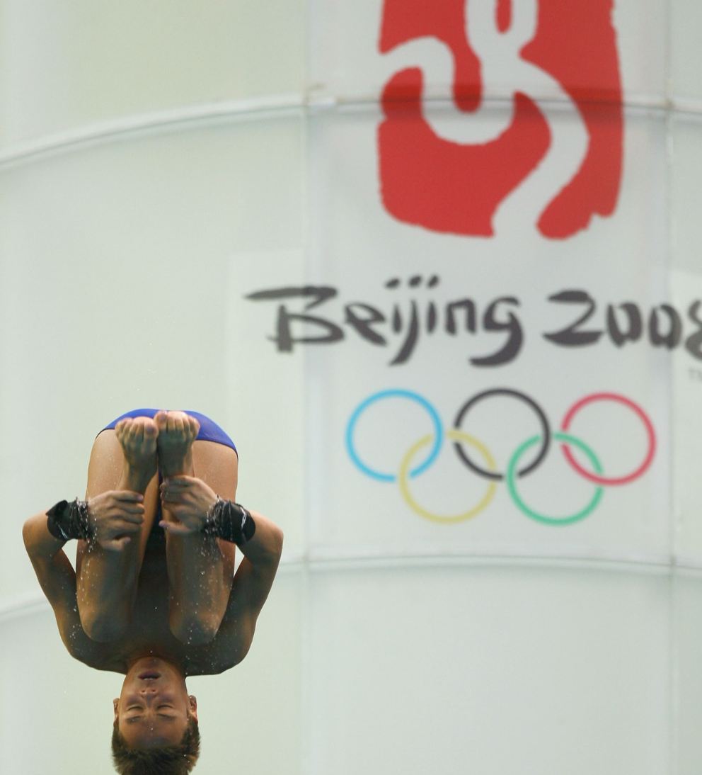 戴利於2008年以14歲之齡首次亮相北京奧運(網上圖片)