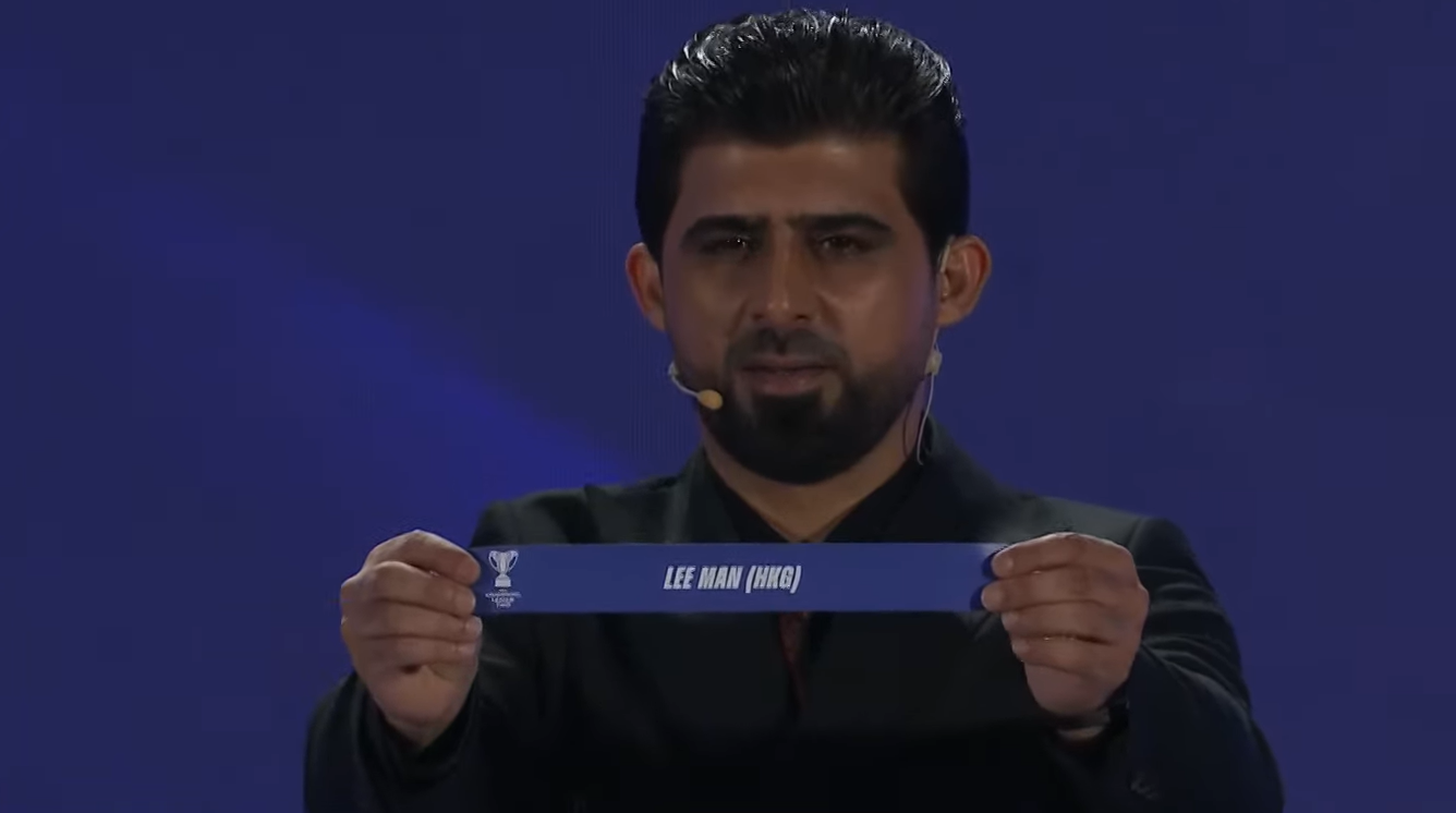 香港代表理文出戰亞冠盃2的比賽。(直播截圖)