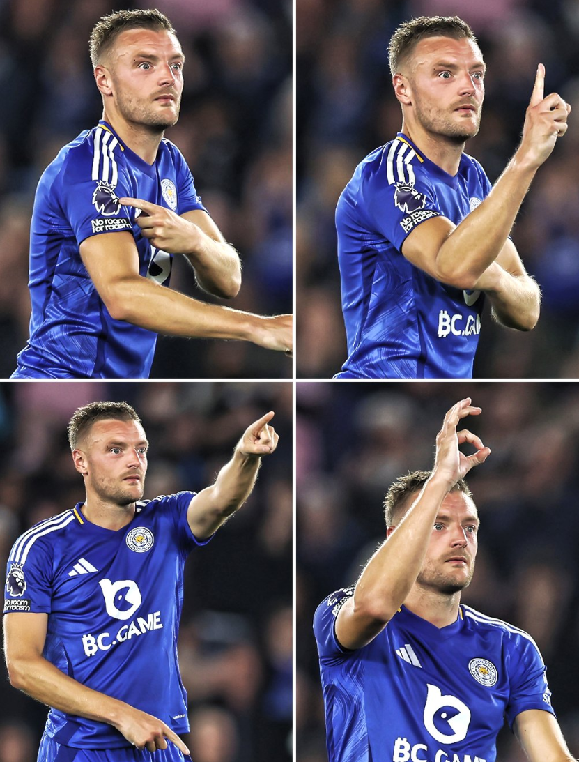 占美華迪於79分鐘提早被換出時,更向作客的熱刺球迷挑釁,先指向自己球衣上的英超臂章,再指自己舉起一隻手指,示意自己曾助球隊贏得2015/16年球季英超冠軍。之後他再指英超臂章,然後指住熱刺球迷,做出「零」手勢,揶揄熱刺未曾贏得英超冠軍。(網上圖片)