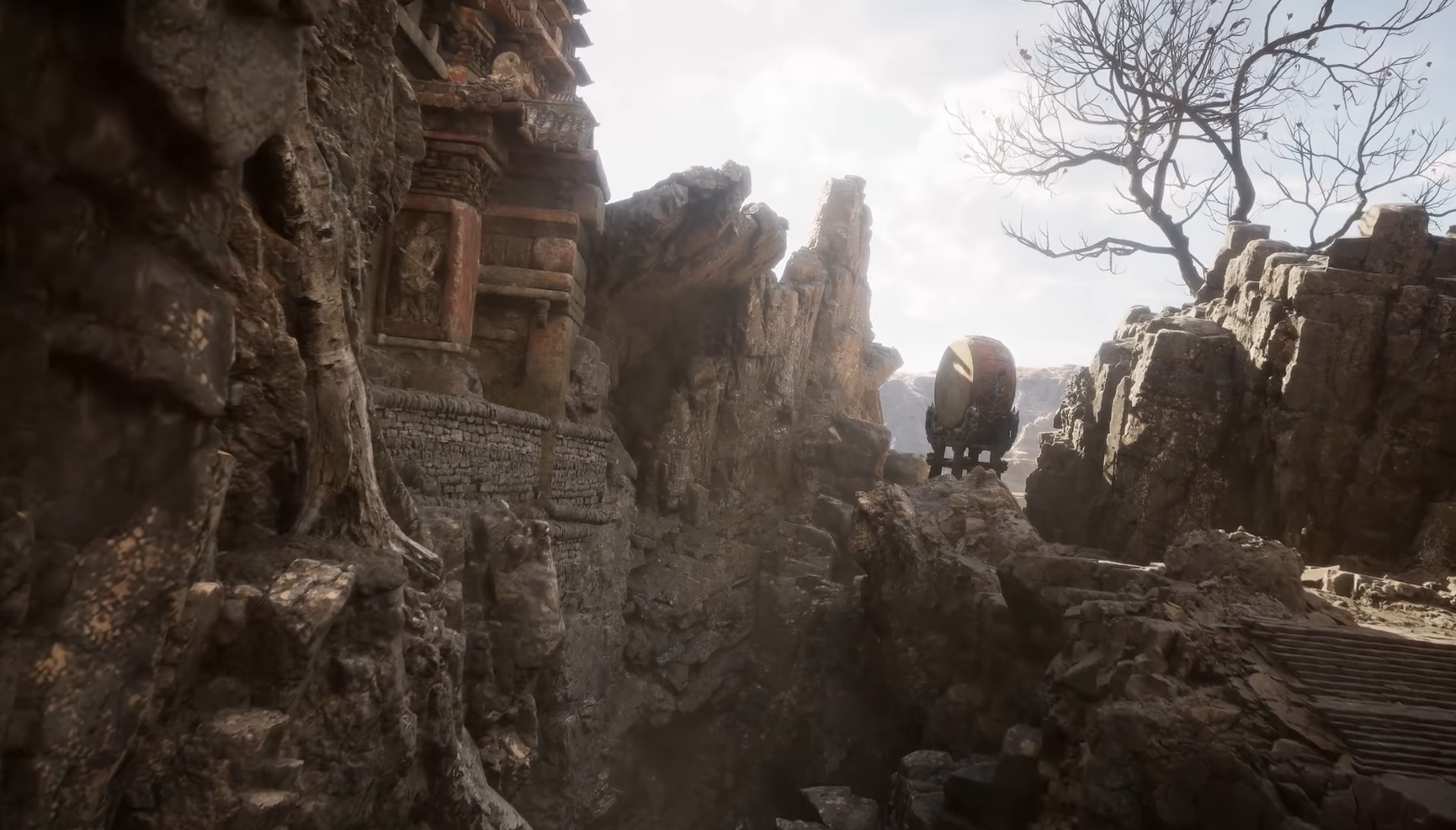 《黑神話︰悟空》過場片段及遊戲畫面。(互聯網)