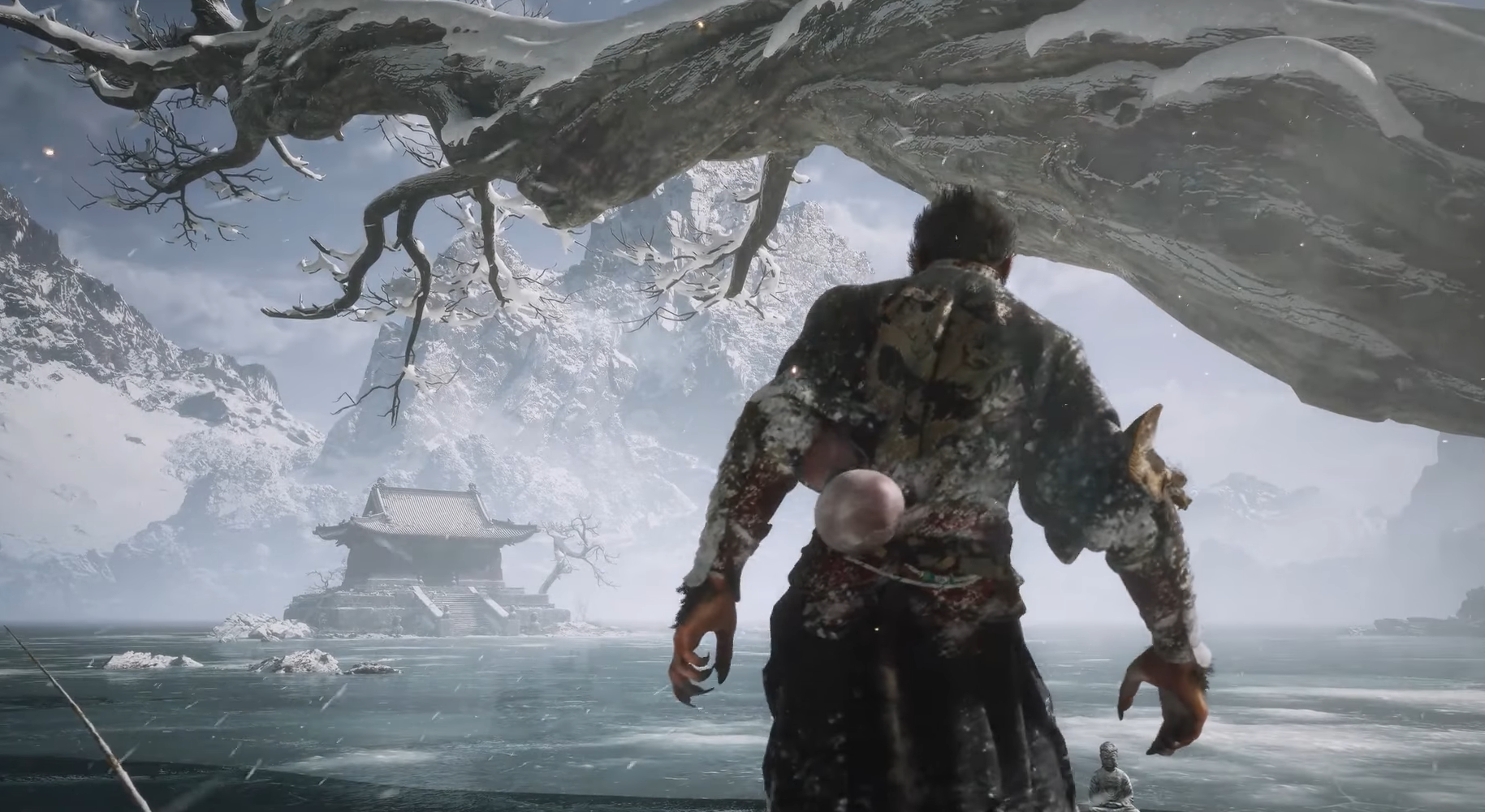 《黑神話︰悟空》過場片段及遊戲畫面。(互聯網)