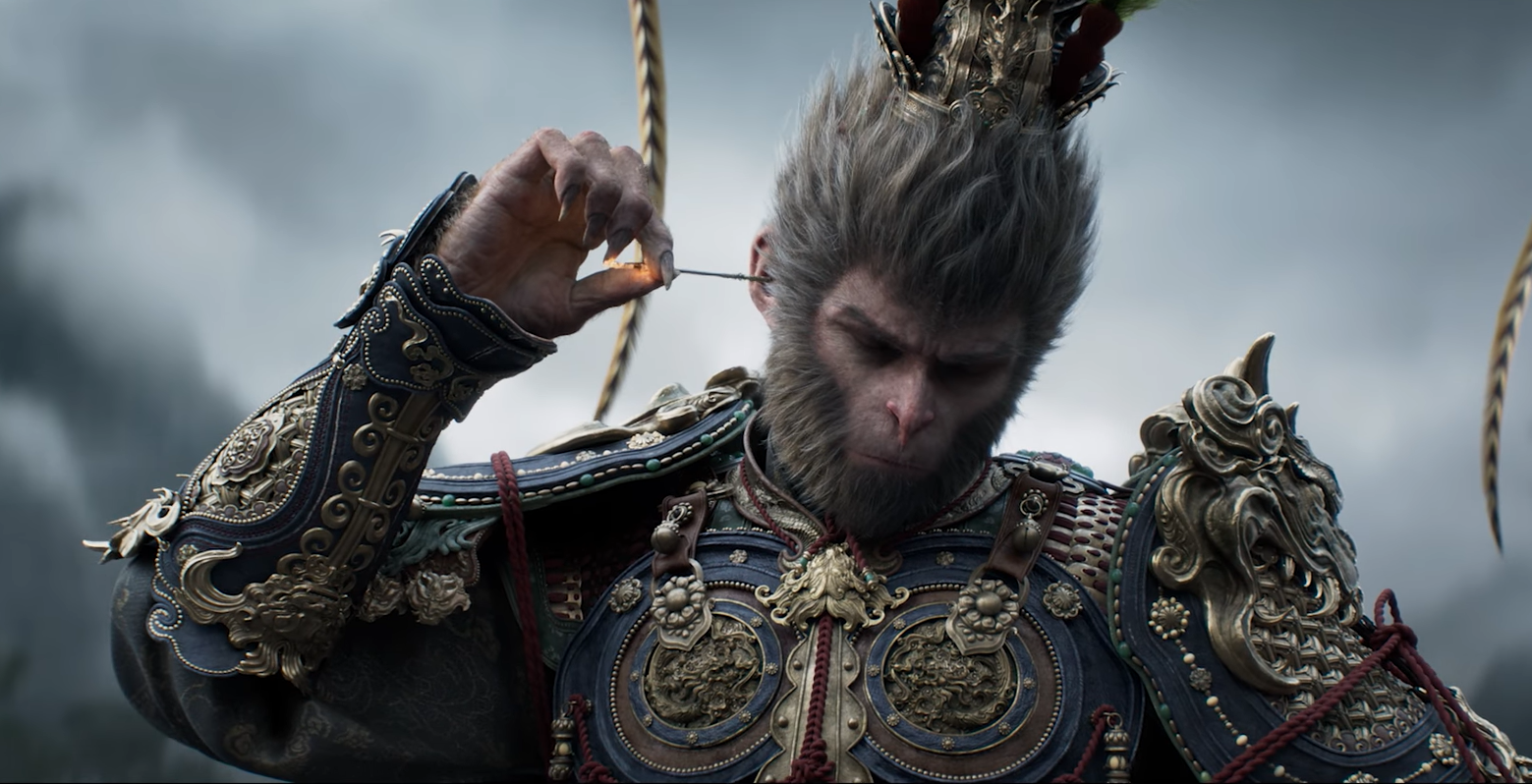 《黑神話︰悟空》過場片段及遊戲畫面。(互聯網)