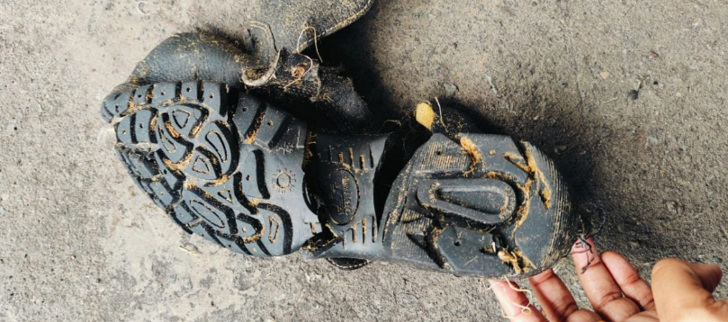 事主死無全身,只剩一隻鞋。(互聯網)