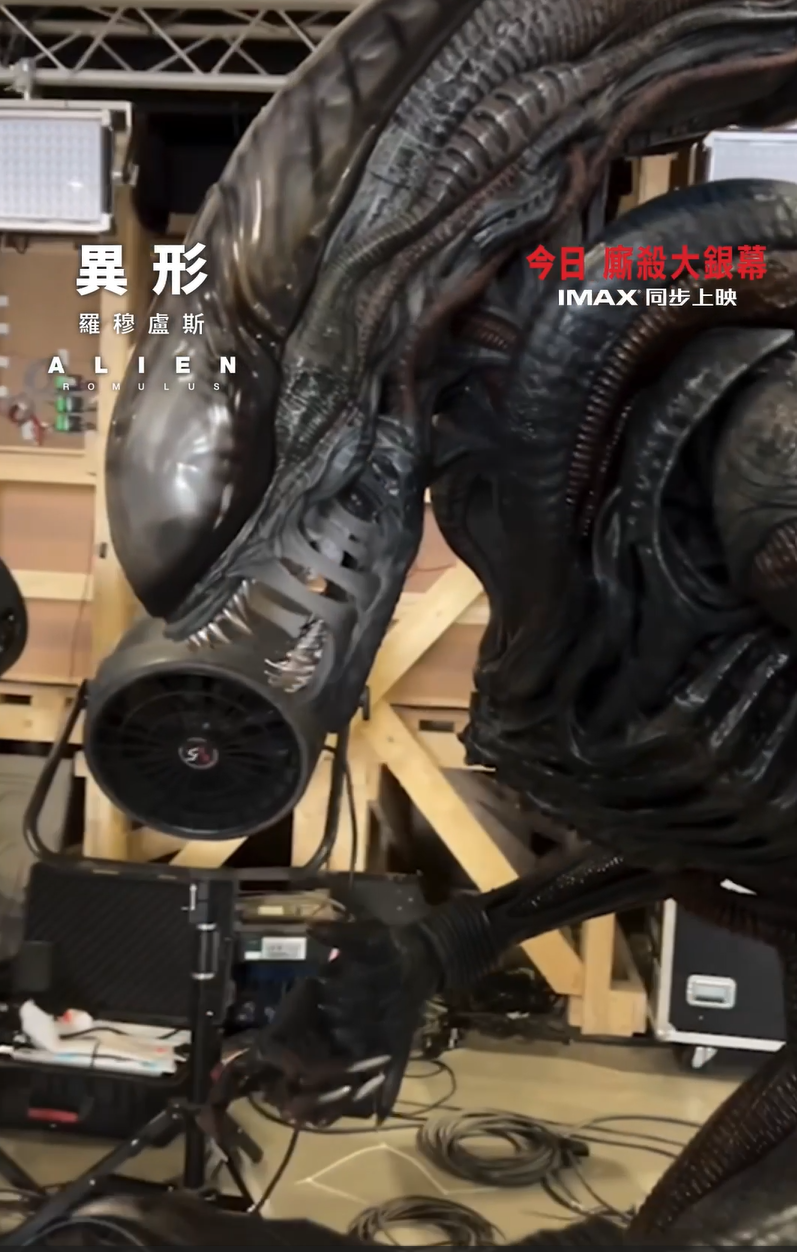 導演費德亞發拉斯透過逼真的場景和異形實體道具,打造出一個令人窒息的異形宇宙。