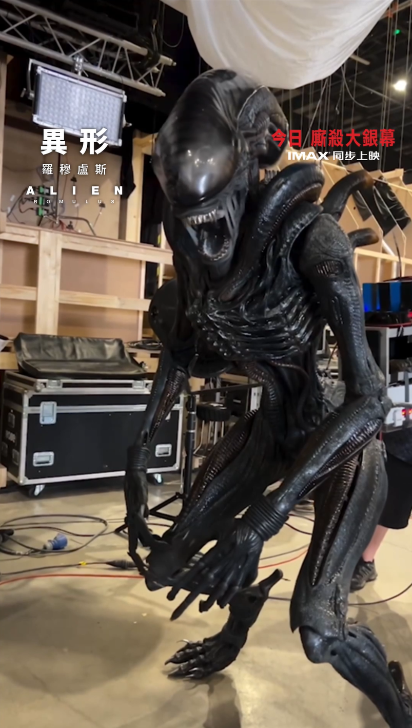 導演費德亞發拉斯透過逼真的場景和異形實體道具,打造出一個令人窒息的異形宇宙。